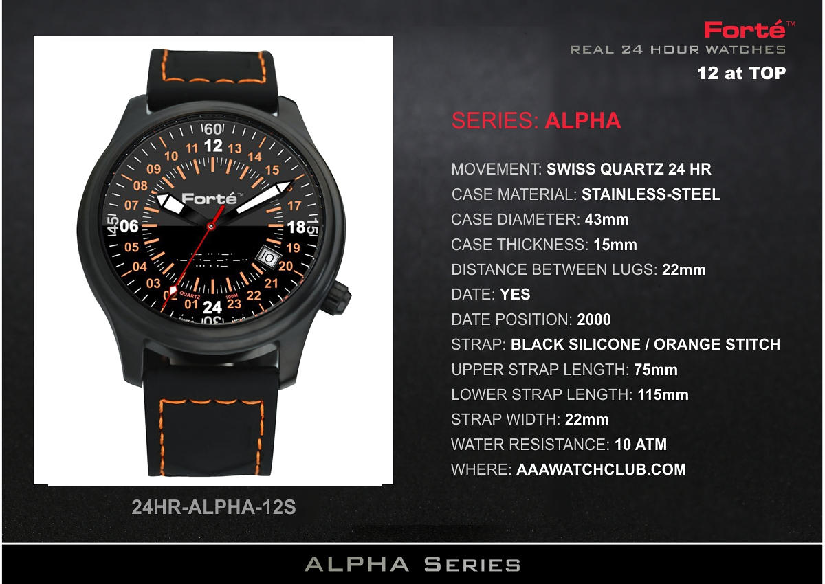 24HR-ALPHA-12S Front